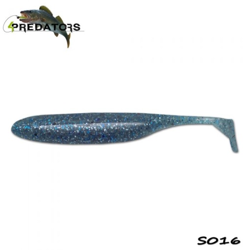 Shad 4Predators Finesse Impact Floating Teal Blue