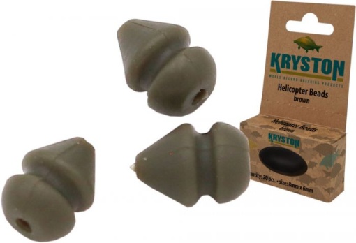 Bile Antisoc Kryston Helicopter Beads 8 x 6mm Weed 20buc/plic