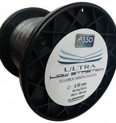 Fir Monofilament Asso Ultra Low Stretch Smoke 500m