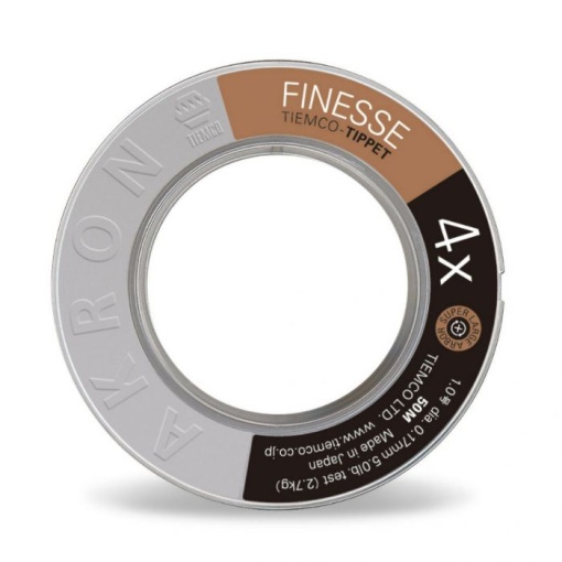 Fir Monofilament TIEMCO Finesse Tippet 50m 5X 0.15mm 4lb