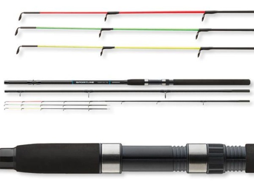 Lanseta Cormoran Sportline Feeder 3.60m 50-150g 3+3buc