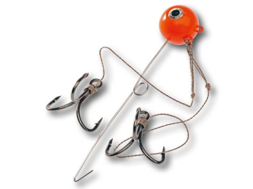 Montura Climax Cult Catfish Jig Deadbait Red 150g Ancora 3/0