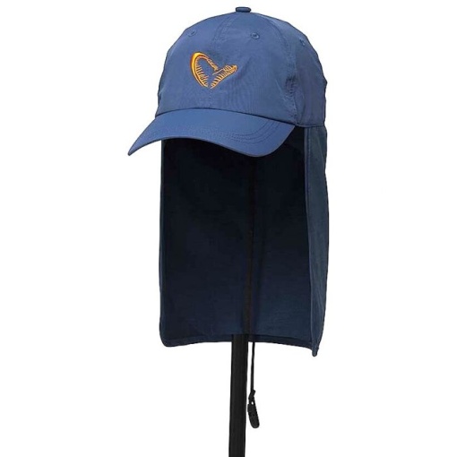 Sapca Savage Gear Salt cu Protectie UV Albastru
