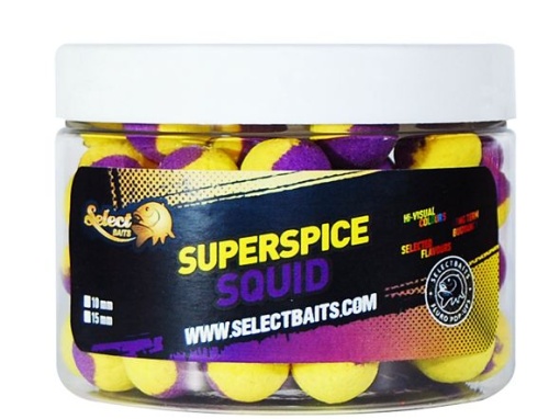 Select Baits Pop-up Two-Tone Superspice-Squid 12mm
