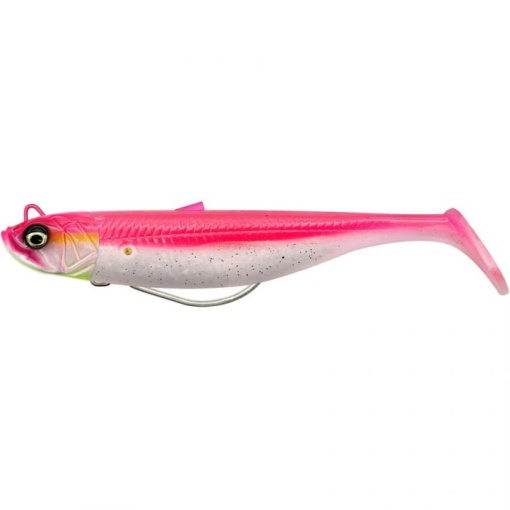 Shad Savage Gear Minnow Weedless 10cm 16g Pink Pearl Silver