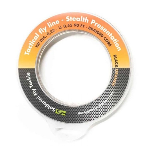 Snur SFT Tactical Fly Line LL 0.55/0.22 28m Black/Orange