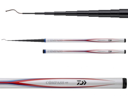 Varga Telescopica Daiwa Compass Mobile Carbon 3.00m