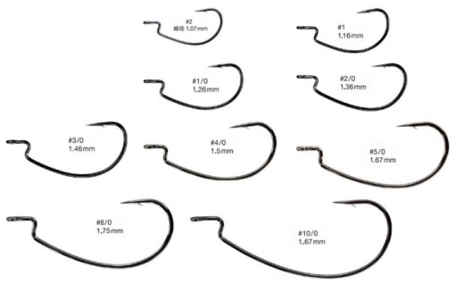 Carlige Offset Varivas Master Monster Class 7buc/plic