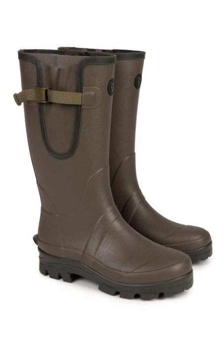 Cizme Cauciuc Fox Neoprene Lined Camo/Khaki Wellies