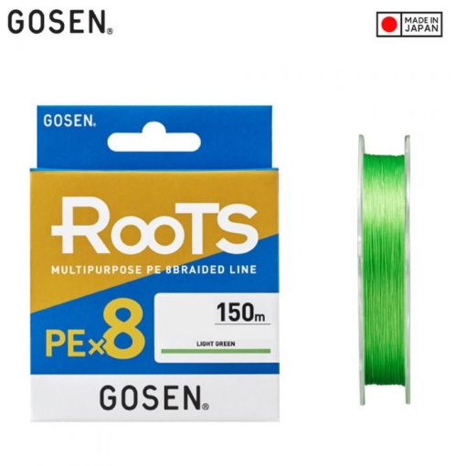 Fir Textil Gosen PE Roots X8 Light Green 150m