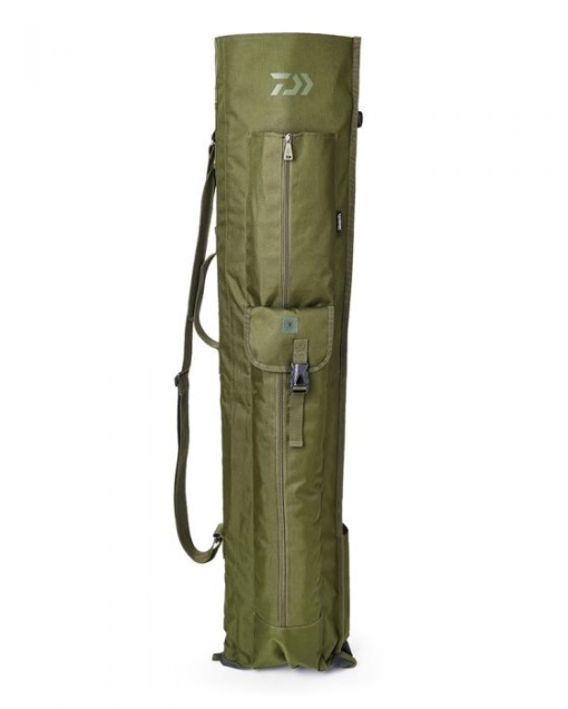 Husa Daiwa Black Widow Quiver Fishing Holdall 3 Compartimente 132x32x20cm