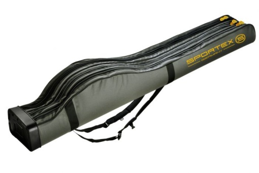 Husa Semirigida Sportex Super Safe Carp 3 Compartimente Olive