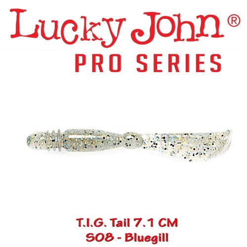 Lucky John T.I.G. Tail 7.1cm 2.8g Blue Gill