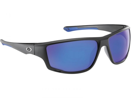 Ochelari Flying Fisherman Solstice Black Blue Mirror