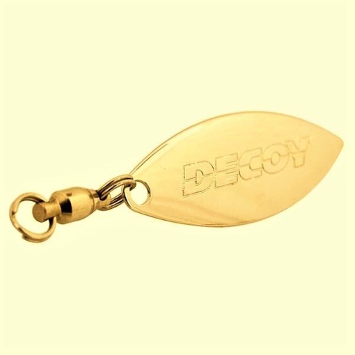 Paleta cu vartej Decoy BL-65 Willow Leaf Gold 2buc/plic