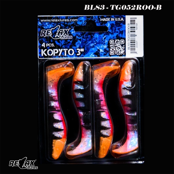 Shad Relax King Shad 10cm Tiger 4buc Culoare TG052SOO