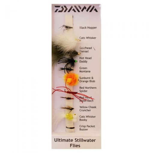 Set Muste Artificiale Daiwa Ultimate Stillwater Flies 11buc/set