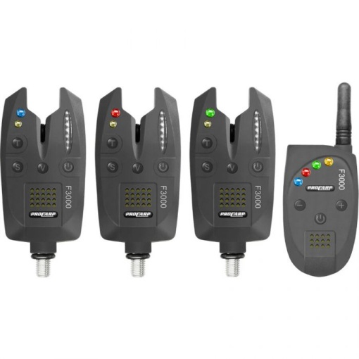 Trusa Avertizori Electronici Cormoran Pro Carp F3000 3+1