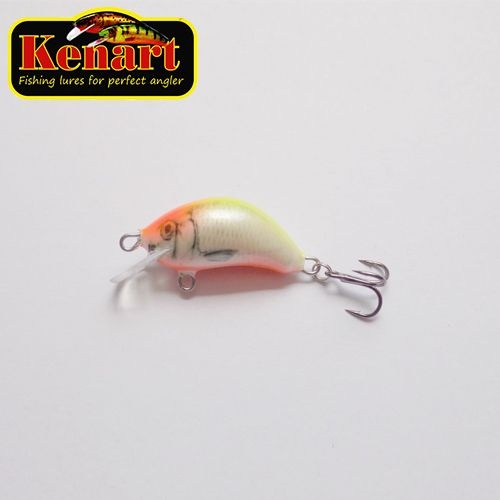 Vobler Kenart Hunter 3cm 3g sinking Yellow Roach