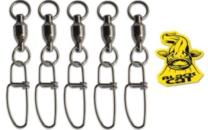 Agrafa Vartej Black Cat Godzilla Swivel 3/0 60Kg