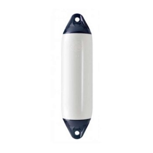 Balon Protecție Acostare Alb Polyform Seria F, Heavy Duty Monobloc cu Extremități Albastre, Modele F01 – F8