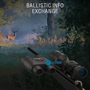 Binoclu digital ATN BinoX 4K Day&Night 4–16x cu iluminator IR, telemetru laser și streaming Wi-Fi pentru observație avansată outdoor