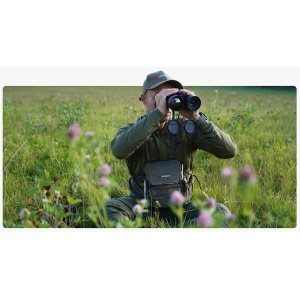 Binoclu termic și digital multispectral Hikmicro Habrok Pro HQ50L LRF – Dispozitiv optic premium de vânătoare echipat cu senzor termic de 640x512 pixeli (NETD <15mK), cameră digitală 4K UHD, telemetru laser de 1000m, iluminator IR de 850nm și ecrane duale
