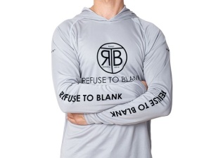 Bluza RTB UV Long Sleeve Hoodie UPF 50+ Light Grey - Img 4