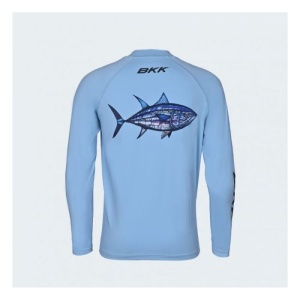 Bluza UV BKK Performance Shirt Light Blue - Img 2