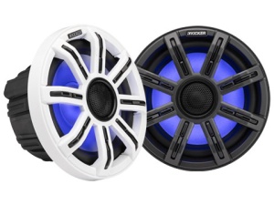 Boxe Marine Coaxiale Premium Kicker MSC8 8", Iluminare LED RGB, 4 Ohmi, 300W