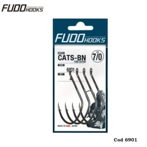Carlige Fudo Catfish CATS-BN Black Nickel - Img 3