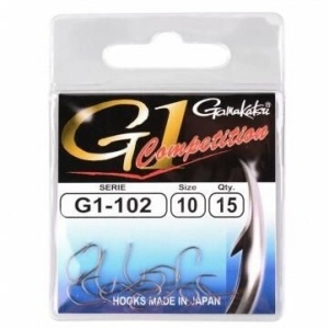 Carlige Gamakatsu G-1 102 Competition 15buc/plic - Img 2