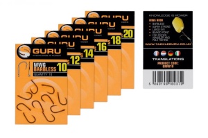 Carlige Guru MWG Barbless 10buc/plic - Img 3