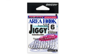 Carlige Jig Decoy Jiggy Area Type XII AH-12 Barbless 12buc/plic - Img 4
