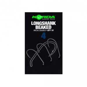Carlige Korda Longshank Beaked Hooks Barbed 10buc - Img 4