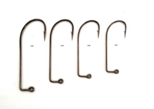 Carlige Pentru Jig Mustad 32631 Black Nickel 100buc/plic