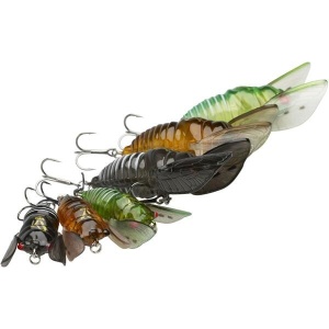 Cicada Savage Gear 3D 3.3cm 3.5g Brown - Img 2