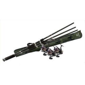 Combo Lineaeffe 3 lansete 3.60m + 3 mulinete Top Carp S60