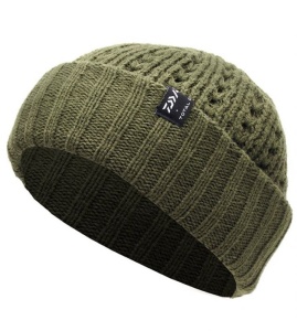 Fes Tricotat Daiwa Knitted Green Beanie