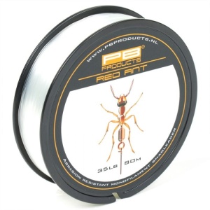 Fir Inaintas Monofilament PB Products Red Ant Snagleader 80m 35lbs 0.56mm 15.88kg