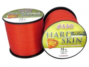 Fir Monofilament Asso Hard Skin Solid Red 1050-2400m - Img 2