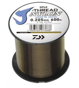Fir Monofilament Daiwa J-Thread Khaki Gold 600m