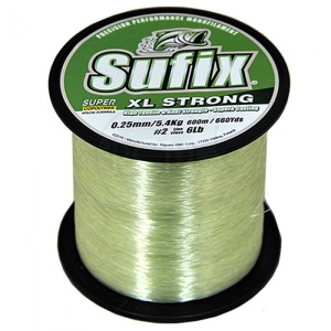 Fir Monofilament Sufix XL Strong Lemon Green 600m