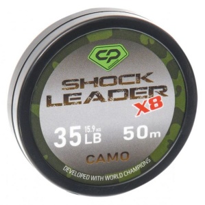 Fir Textil Carp Pro Delight Shock Leader X8 Camo 50m - Img 2