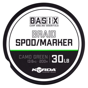 Fir Textil Korda Basix Spod/Marker Braid Camo Green 200m