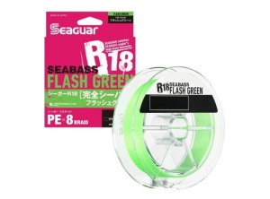 Fir Textil Seaguar R18 Kanzen Seabass Flash Green X8 Braid 150m