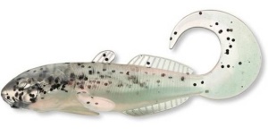 Grub Cormoran Curly Goby 9cm Pearl Flake 3buc/plic