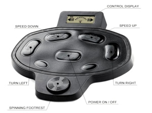 Haswing Wireless Foot Remote Controller for Cayman B GPS – pedală wireless cu afișaj digital pentru control motor electric