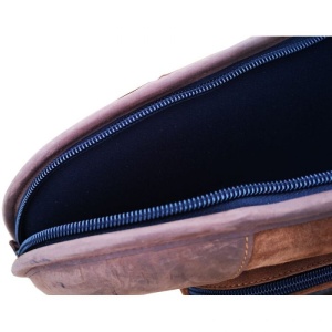Husa Arrow din piele naturala maro pentru transportul armelor lise de 130 cm