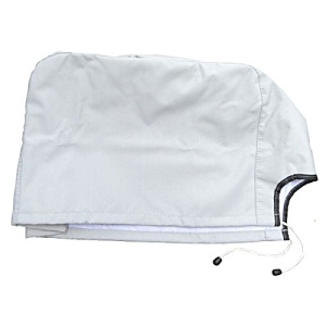 Husă universală pentru cap motor outboard Oceansouth – Prelată premium pentru depozitare, iernare și transport rutier, realizată din poliester high-tech 340 g/m² cu tehnologie Cyclone Protect, interior matlasat și protecție UV UPF 50+.